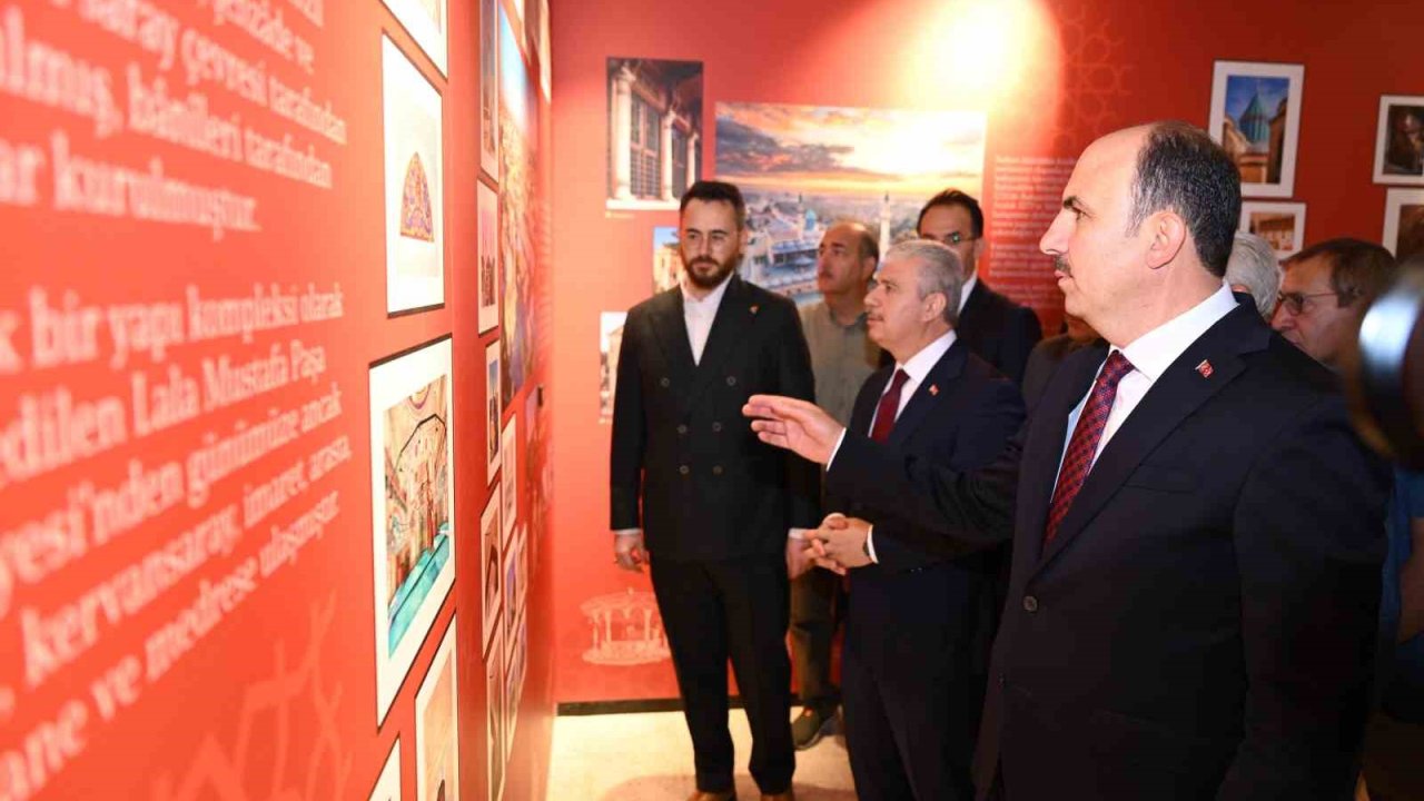 Konya’nın bin yıllık vakıf kültürünü anlatan sergi açıldı