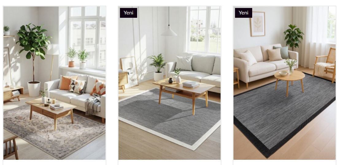 Ev Dekorasyonunda Şıklığın Anahtarı: Gri Halı ve Vintage Halı Modelleri