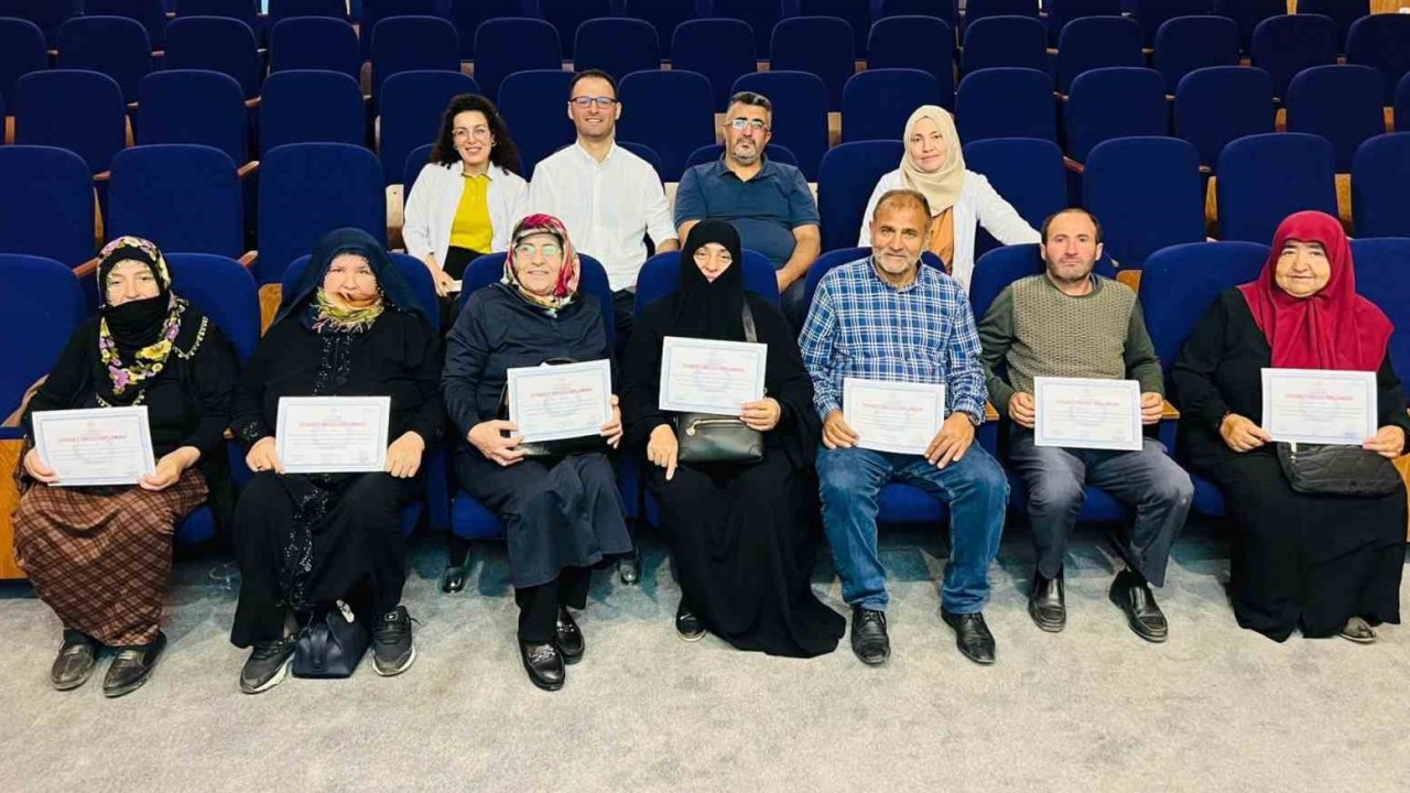 Bayburt’ta Eylül ayı ’Diyabet Okulu Eğitimi’ tamamlandı