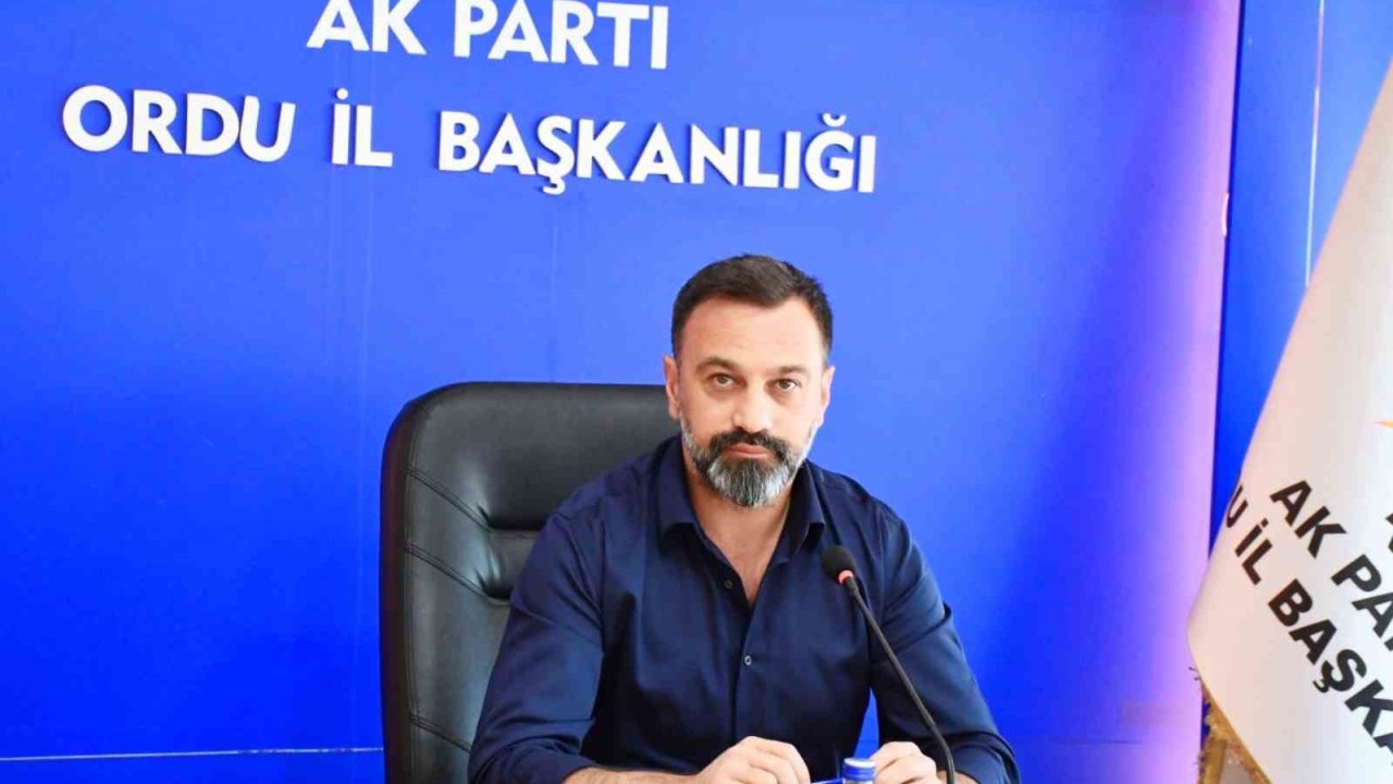 AK Parti Ordu İl Başkanı Selman Altaş istifa etti