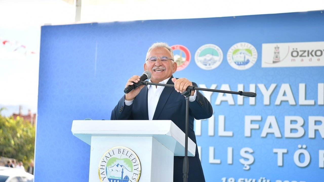 Başkan Büyükkılıç Yahyalı’ya değer katacak iki önemli törene katıldı