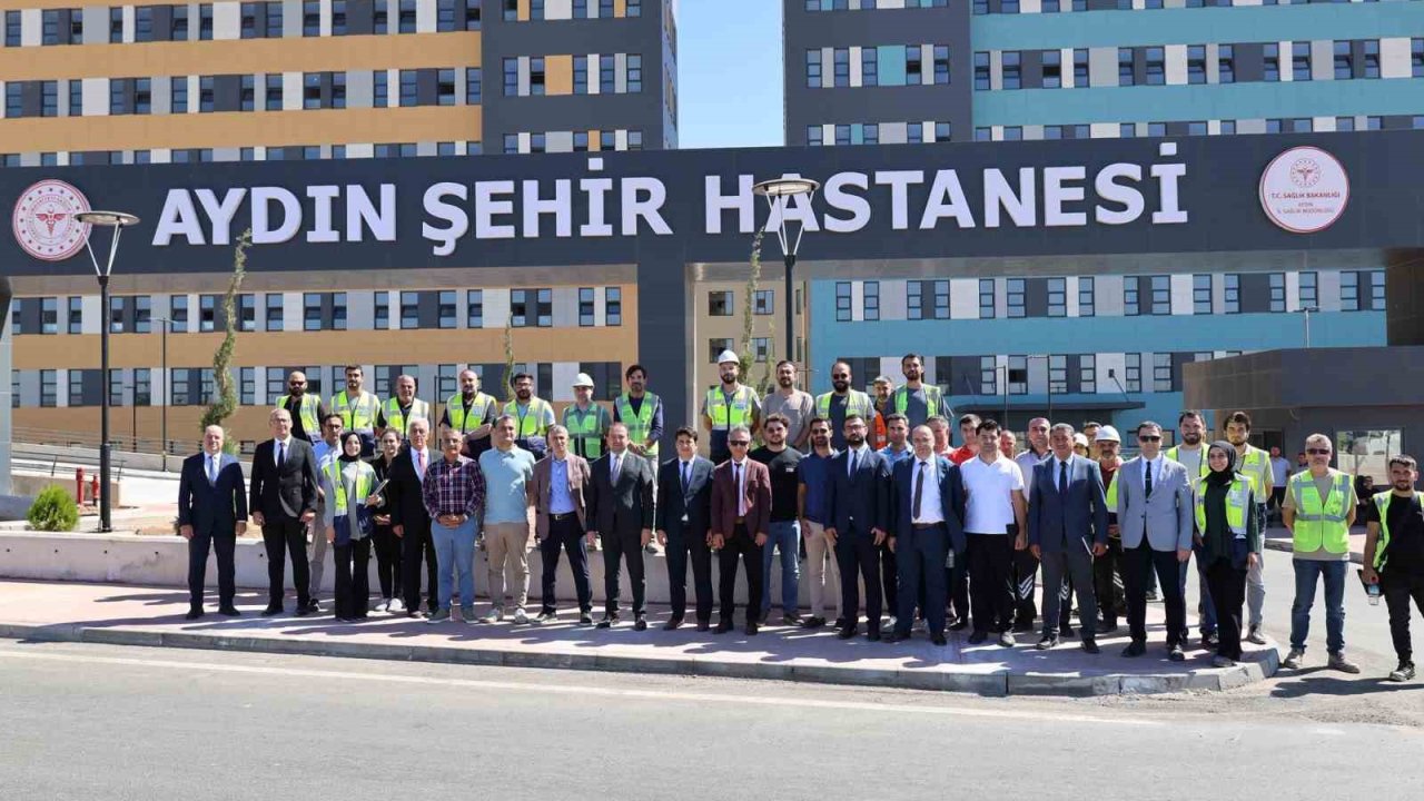 Sağlık Bakanlığı Aydın Şehir Hastanesi’ni yerinde inceledi