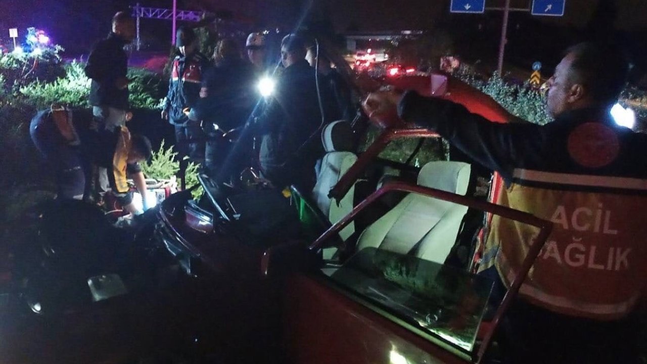 Giresun’da feci kaza: 1 ölü, 3 yaralı