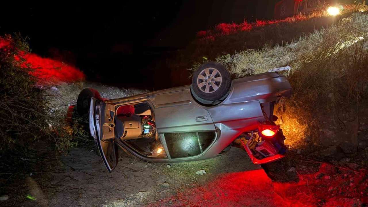 Çorum’da otomobil köprüden uçtu: 1’i ağır 2 yaralı