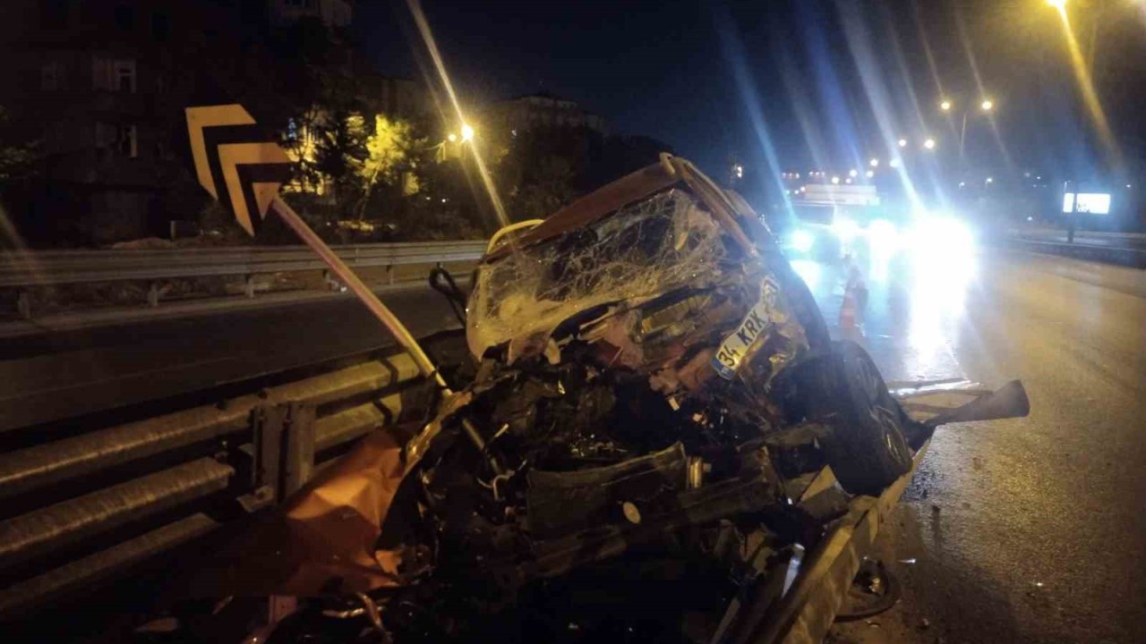 Ataşehir’de makas kazaya neden oldu: 3 yaralı