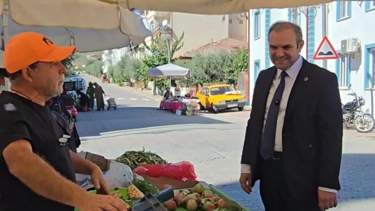 Pazar esnafıyla bir araya geldi