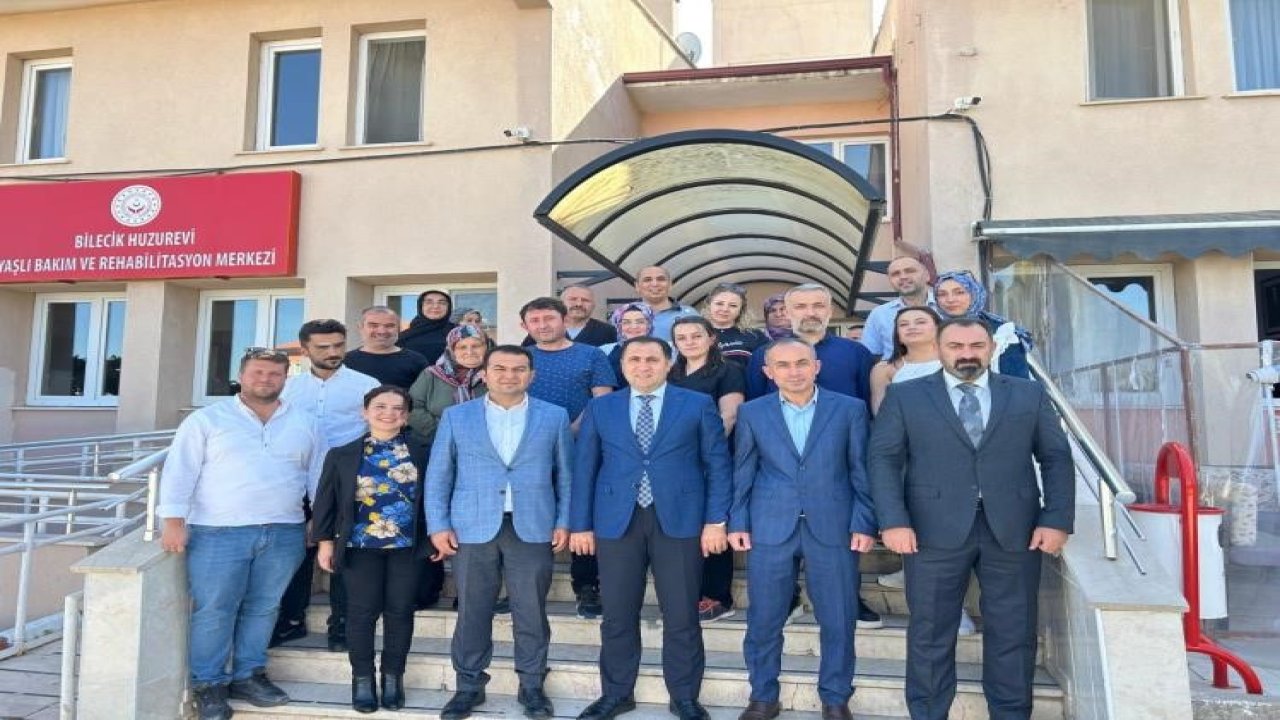 Bilecik’te huzurevi personeliyle değerlendirme toplantısı yapıldı