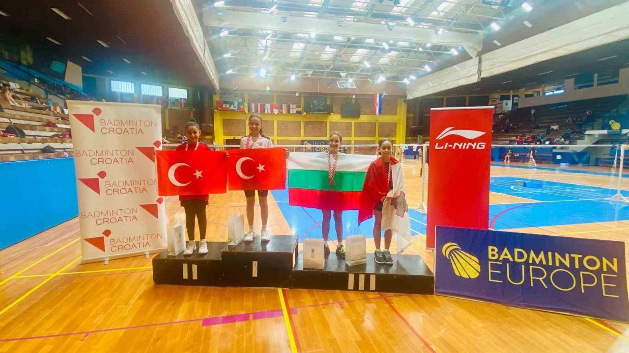 Genç sporcu Doğan Hırvatistan’dan madalya ile döndü