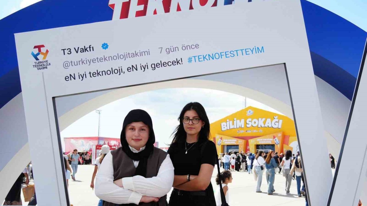 Çekiliş ile TEKNOFEST’e gittiler