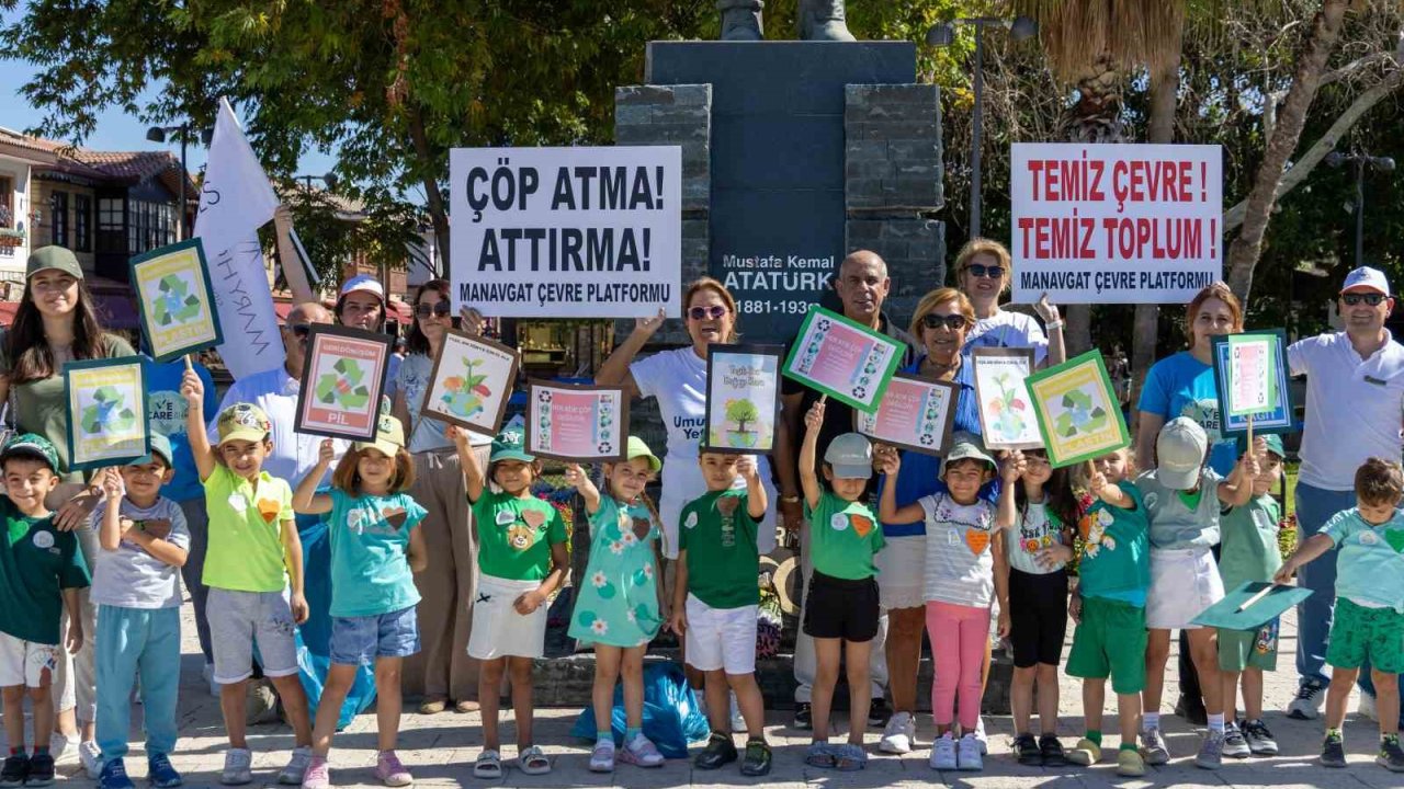 Side’de çevre temizliği yapıldı