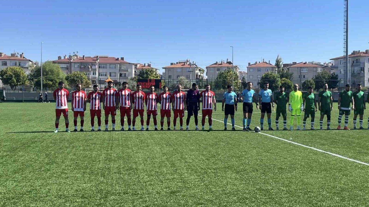 Kayseri Süper Amatör Küme’de 1. hafta tamamlandı