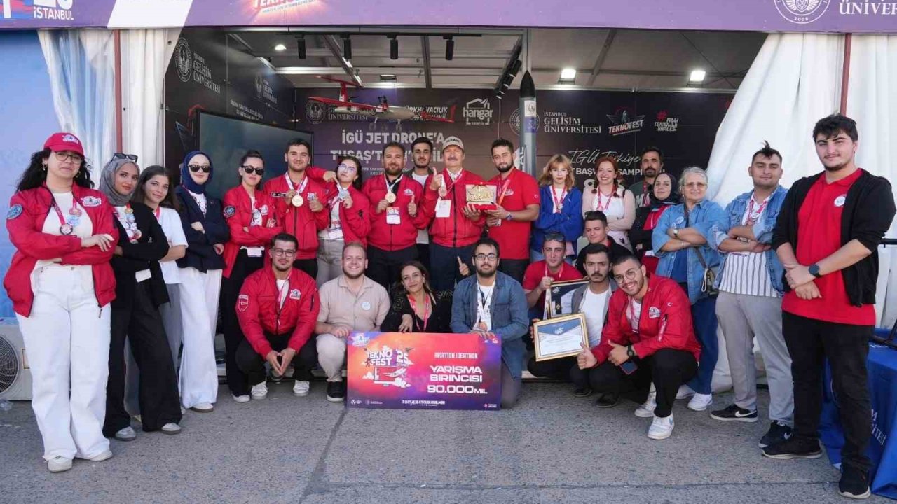 TEKNOFEST 2025’te İstanbul Gelişim Üniversitesi’nden büyük başarı