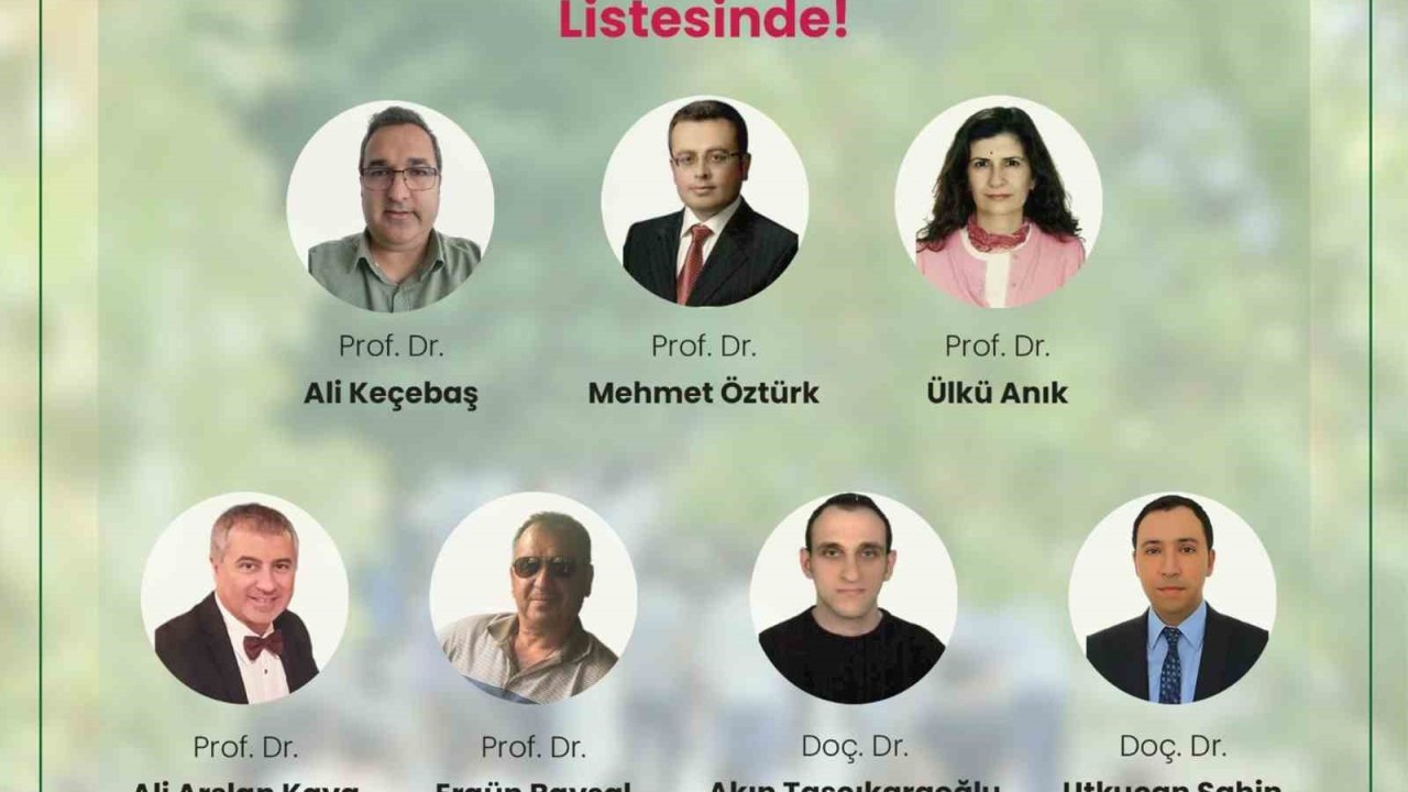 MSKÜ’den 7 Akademisyen, dünyanın en etkili bilim insanları arasında