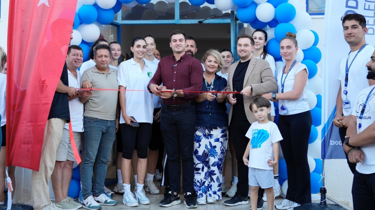 Yenilenen fitness merkezi hizmete açıldı
