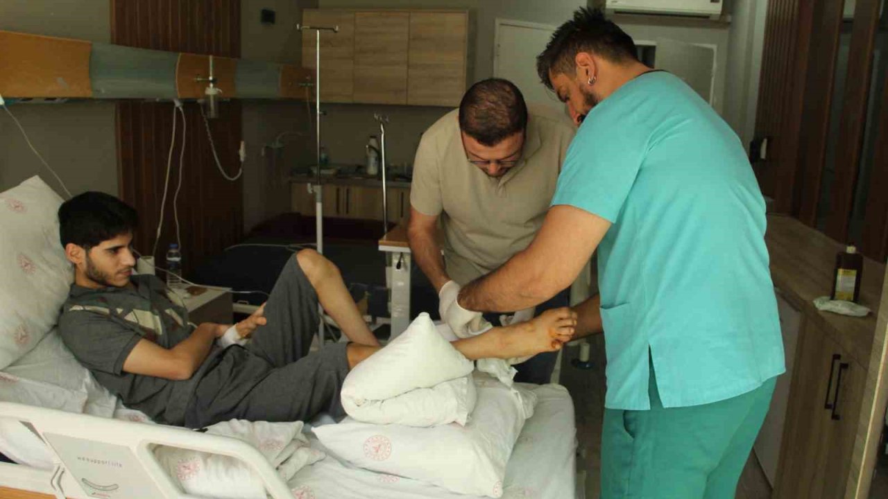 Kapanmayan yaraya Şırnak’ta serbest doku transferi