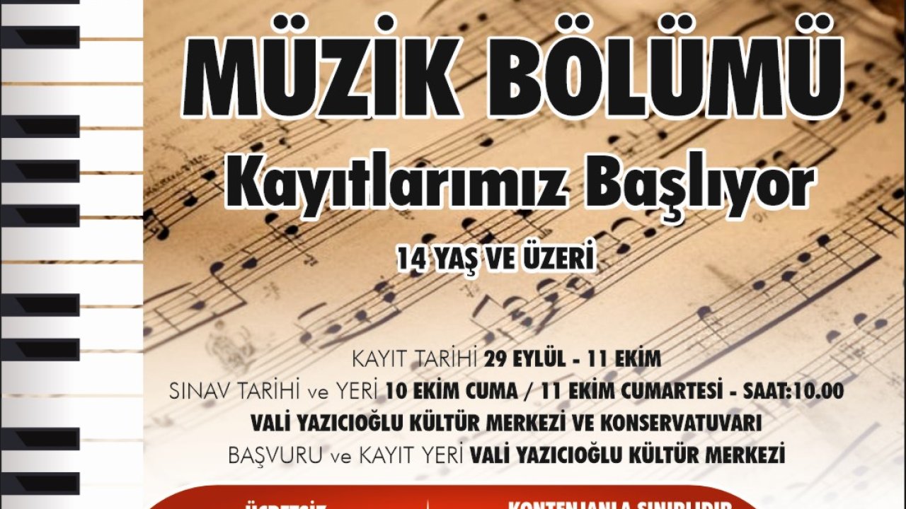 Başkan Çerçioğlu’ndan müzikseverlere davet