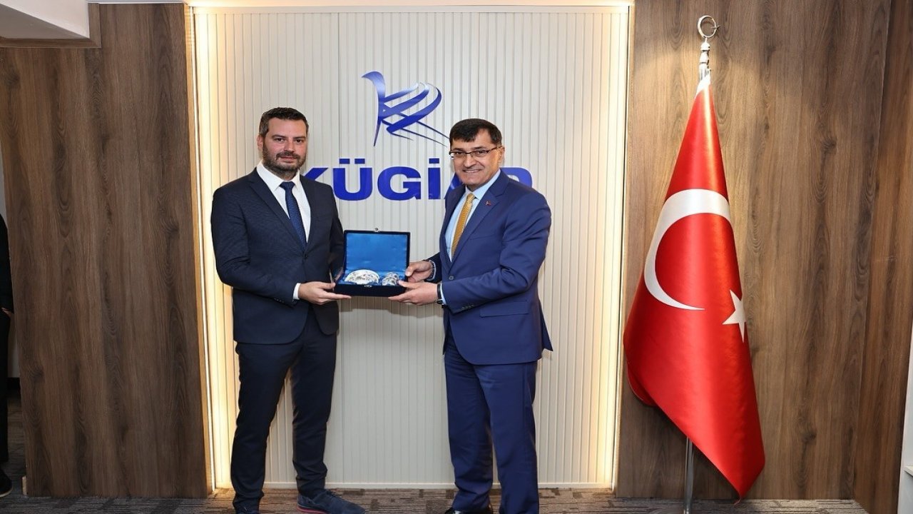 Başkan Eyüp Kahveci’den KÜGİAD’a anlamlı ziyaret