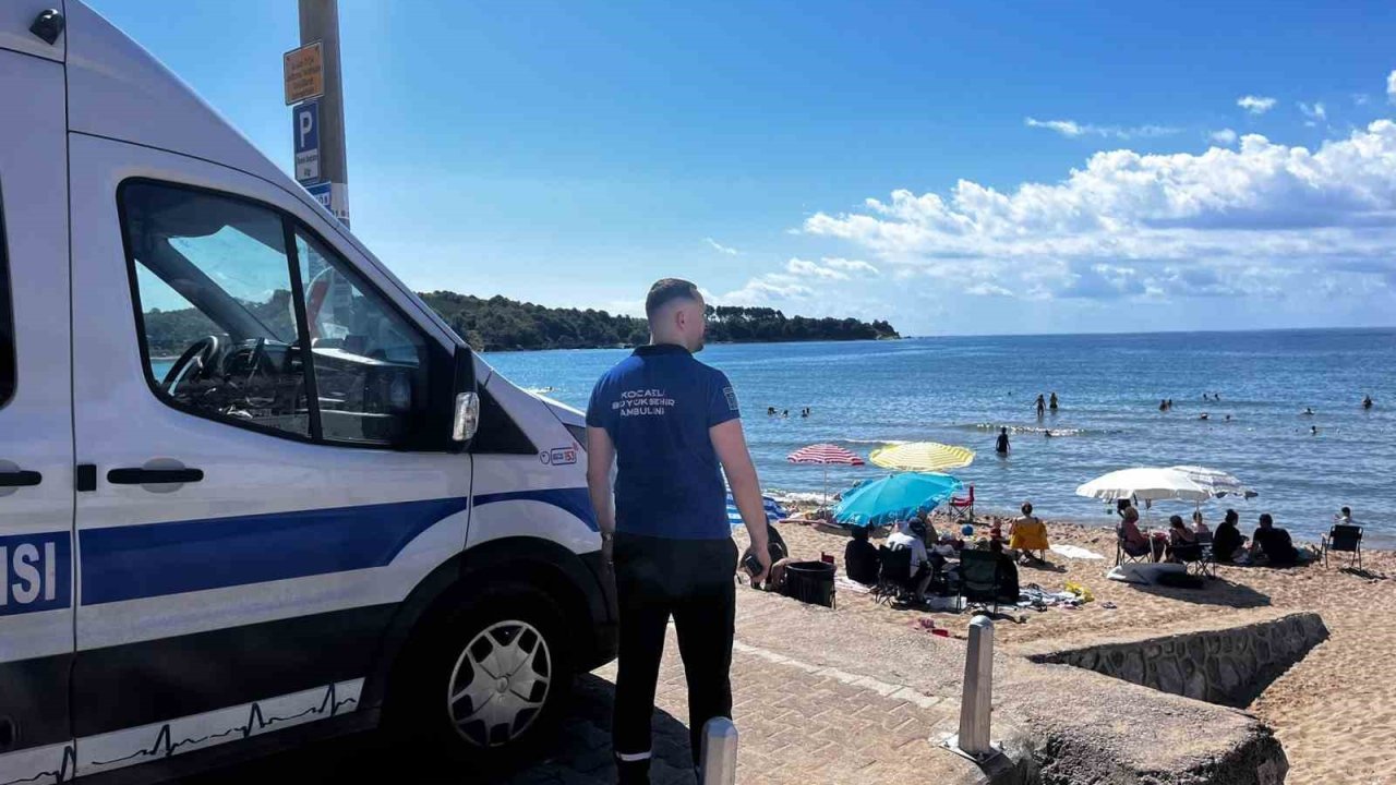 Kocaeli sahillerinde yaz boyunca 216 kişiye sağlık hizmeti verildi
