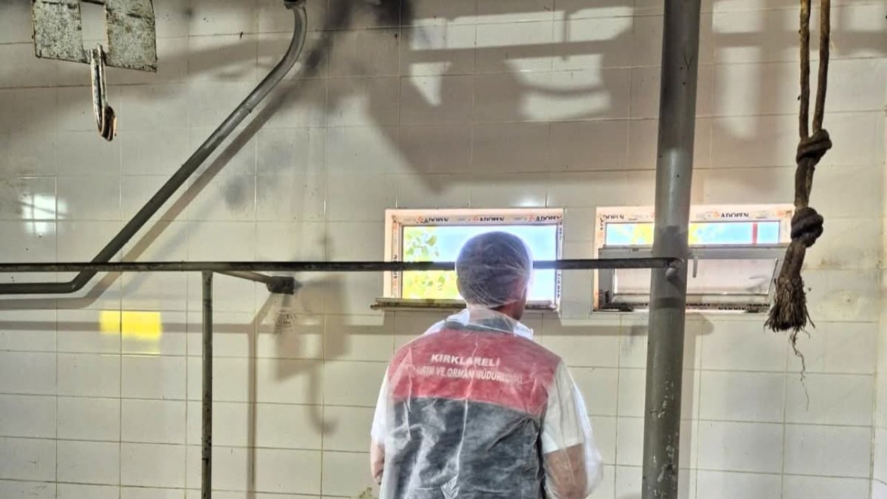 Kırklareli’nde mezbahalara denetim