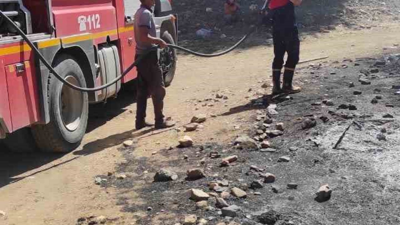 Bingöl’de çıkan yangın söndürüldü