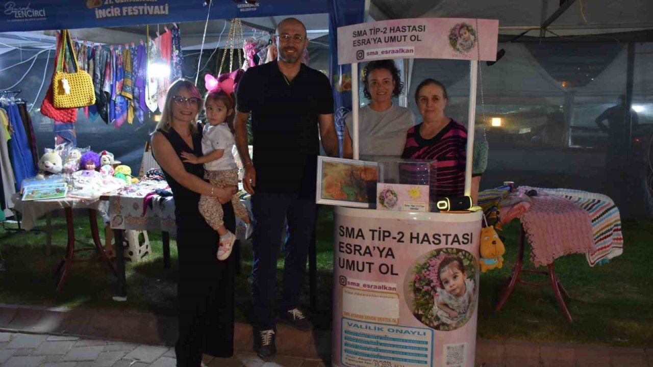 Başkan Zencirci, festival alanındaki stantları gezdi