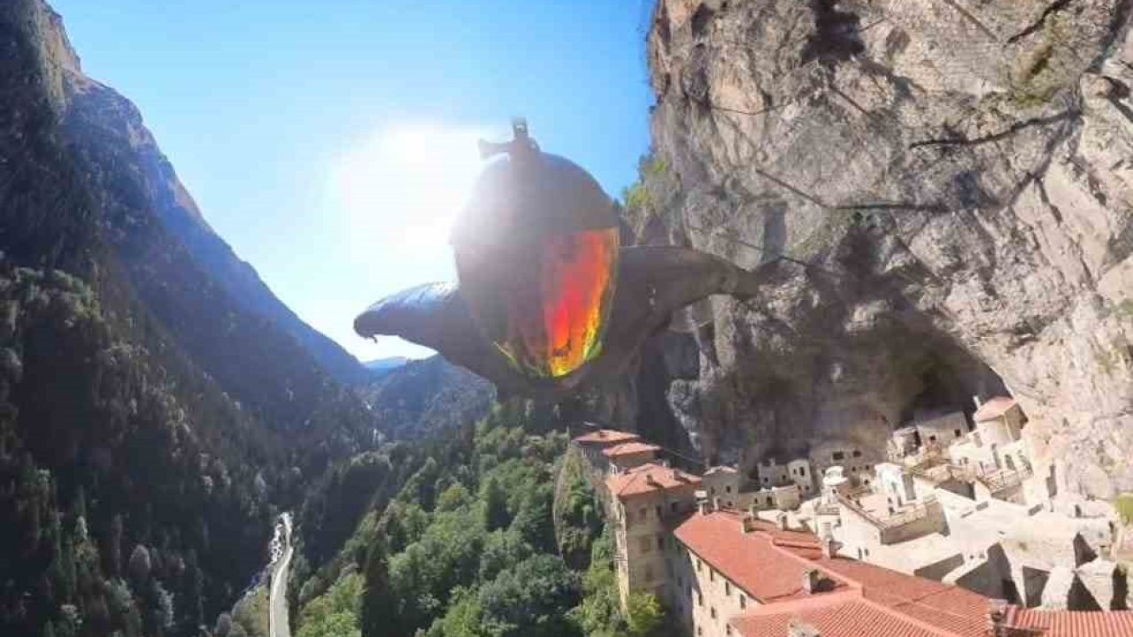 Sümela’ya yarasa uçuşu