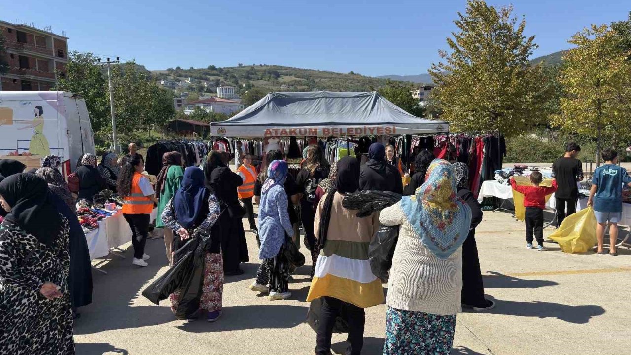 Atakum’un gezici mağazası Büyükkolpınar’da