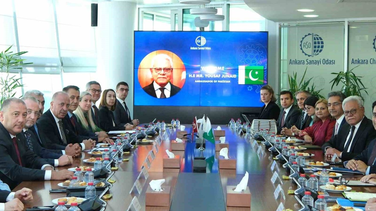 ASO’da Türkiye-Pakistan ekonomik iş birliği ve yatırım fırsatları değerlendirildi