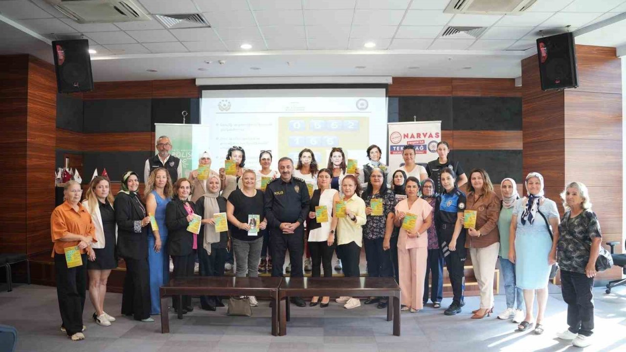 Tekirdağ Emniyeti annelerle buluştu, uyuşturucuya karşı ortak mücadele mesajı verildi