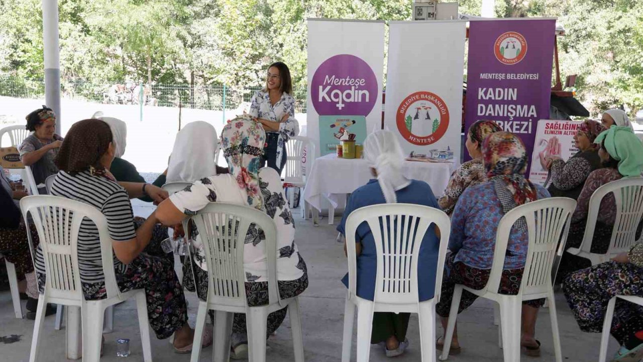 Menteşe Belediyesi’nden Kadın Hakları bilgilendirmesi