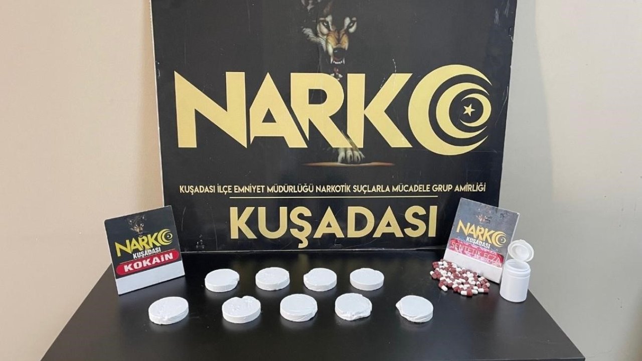 Kuşadası’nda uyuşturucu operasyonu: 2 tutuklama