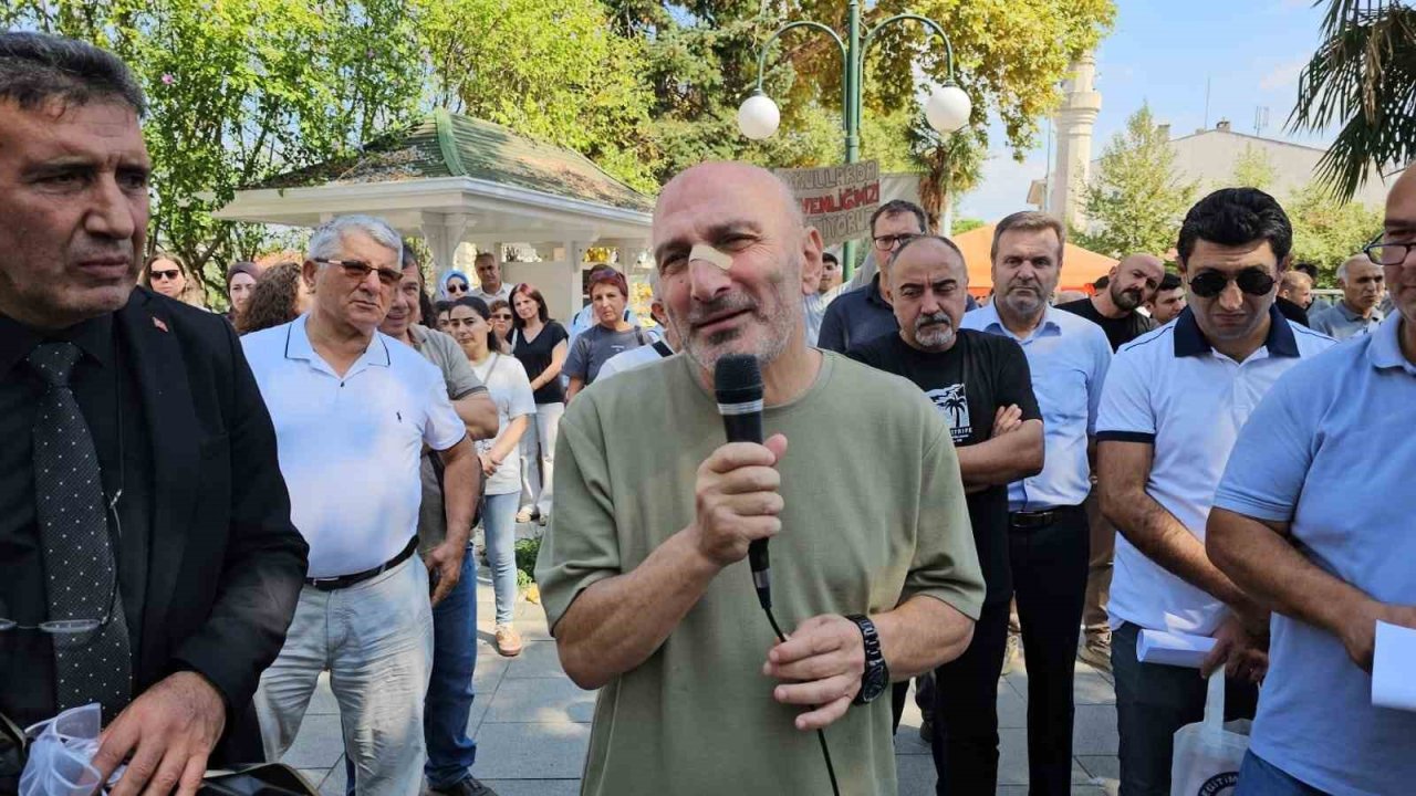 Sakarya’da darbedilen öğretmen için destek açıklaması yapıldı