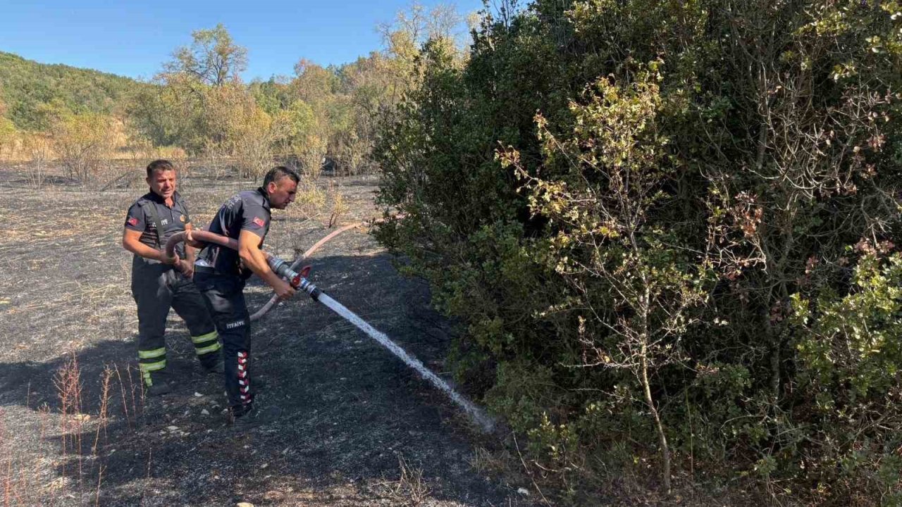 Burdur’daki orman yangını söndürüldü