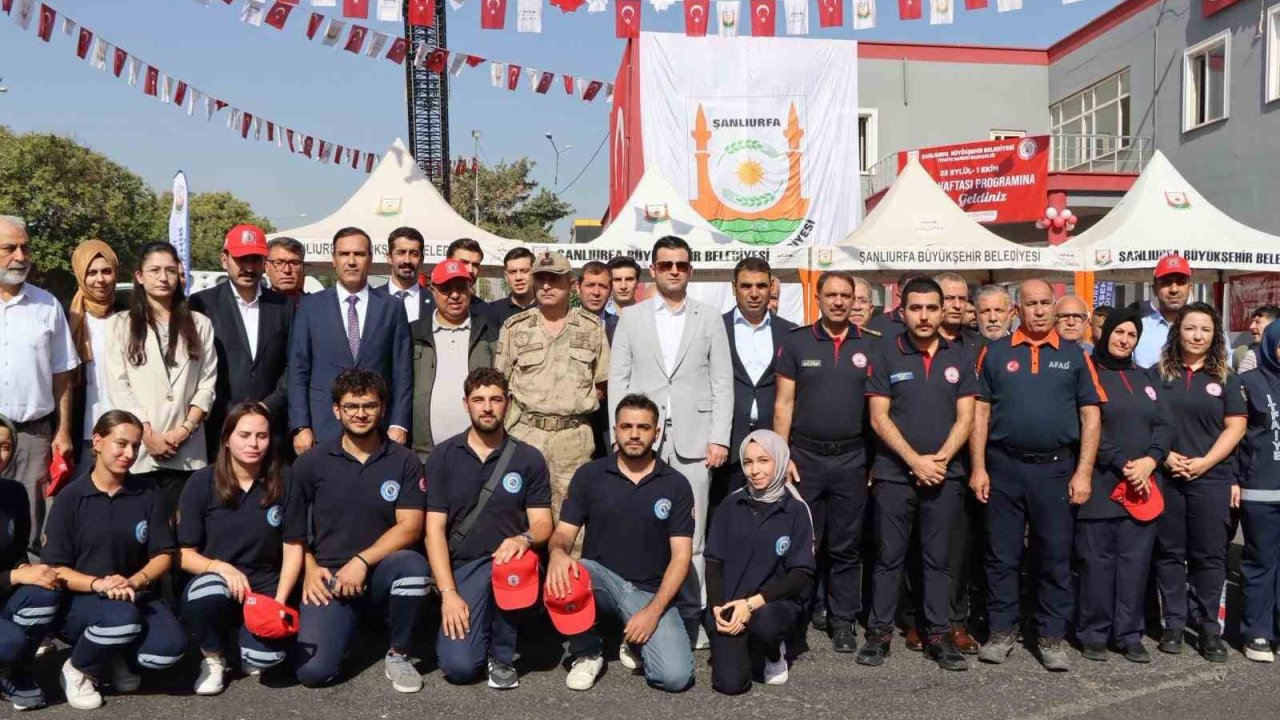 Şanlıurfa’da nefes kesen tatbikat