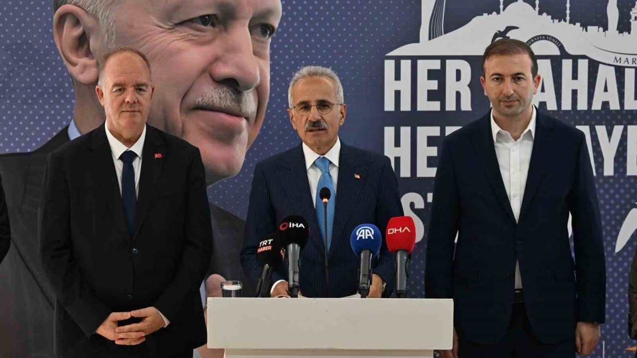 Bakan Uraloğlu: "İstanbul’un ulaşım ve haberleşme altyapısına 1,6 trilyon liralık dev yatırımlar gerçekleştirdik"