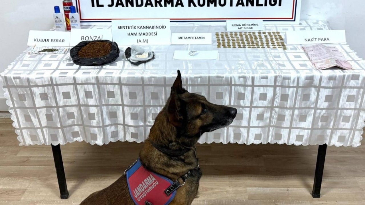 Jandarma’dan uyuşturucu operasyonu: 1 gözaltı