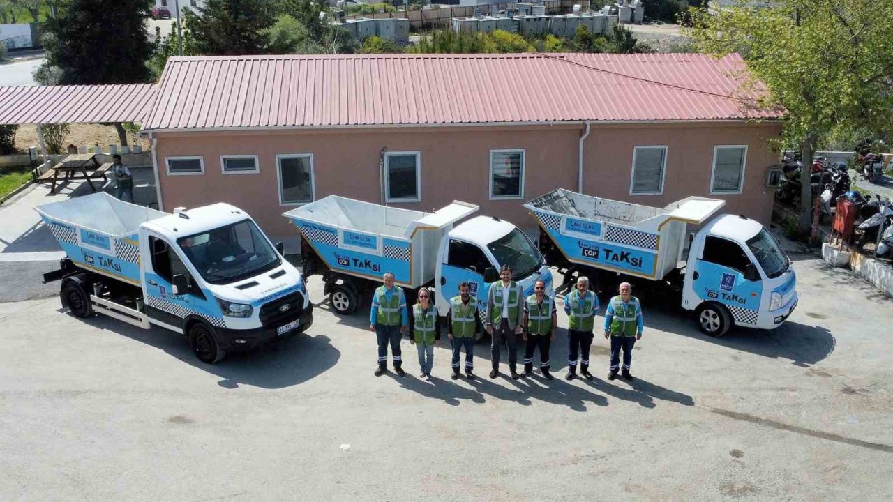 Alo Çöp Taksi’den’ kent hijyeni ve temizliğine önemli katkı: "Altı ayda 2 bin 806 ton çöp toplandı"