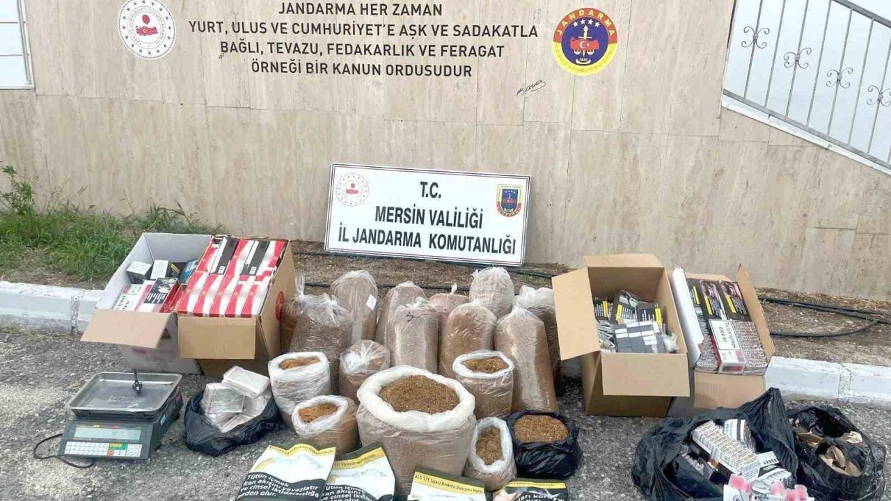 Kaçak sigara ticareti yapan şüpheli yakalandı