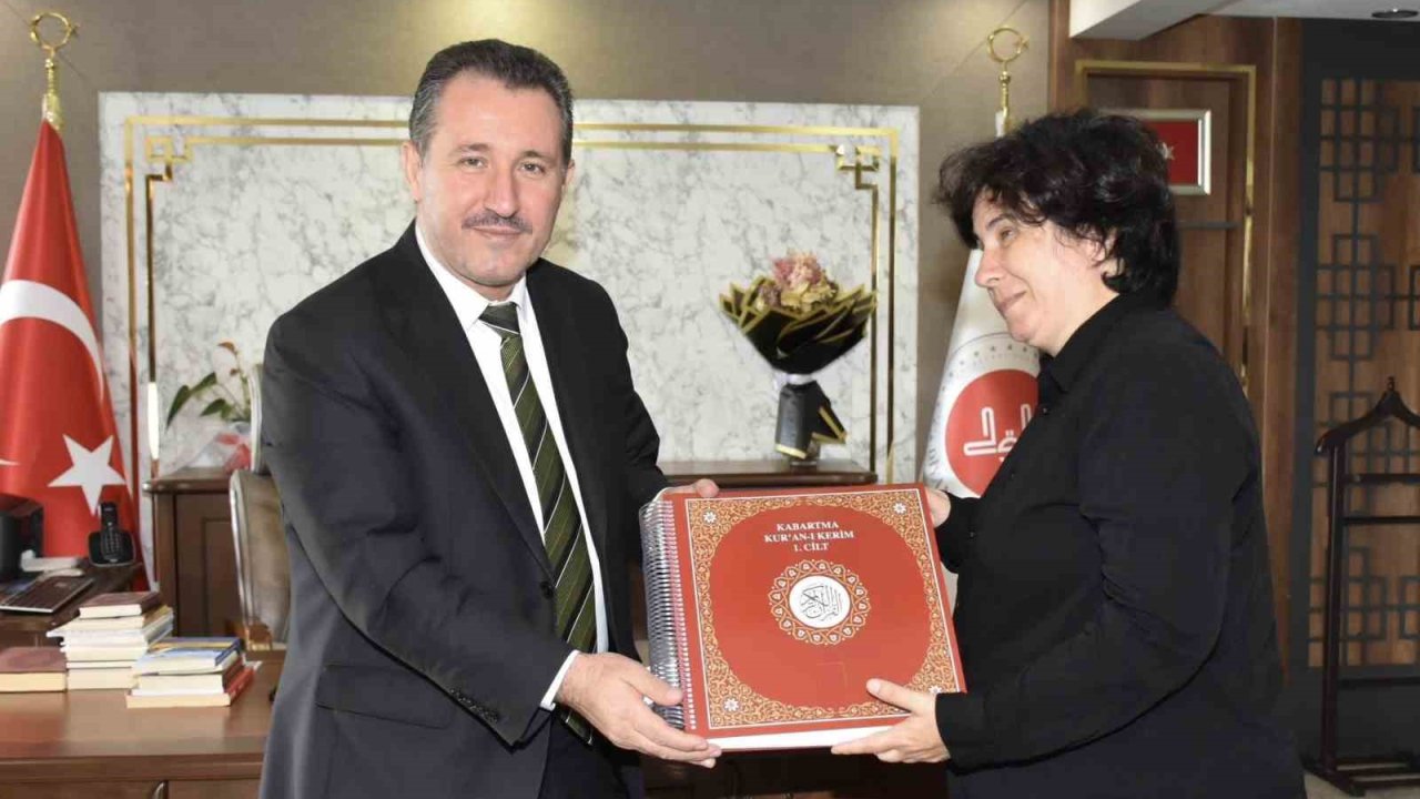 Bilecik’te Altı Nokta Körler Derneği’nden müftülüğe anlamlı görüşme