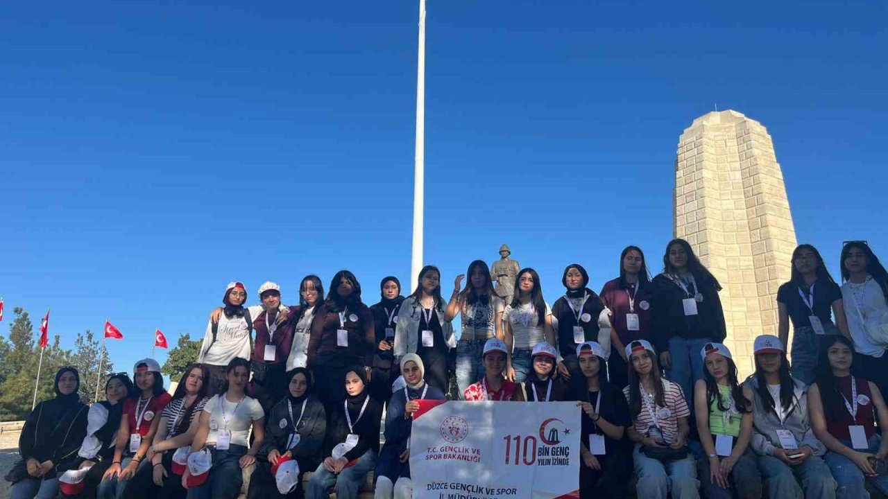 Düzceli gençler Çanakkale’de