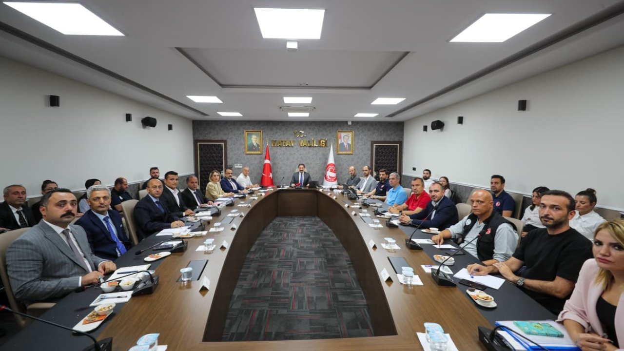 Hatay’da ihya ve inşa sürecinde yürütülen çalışmalar değerlendirildi