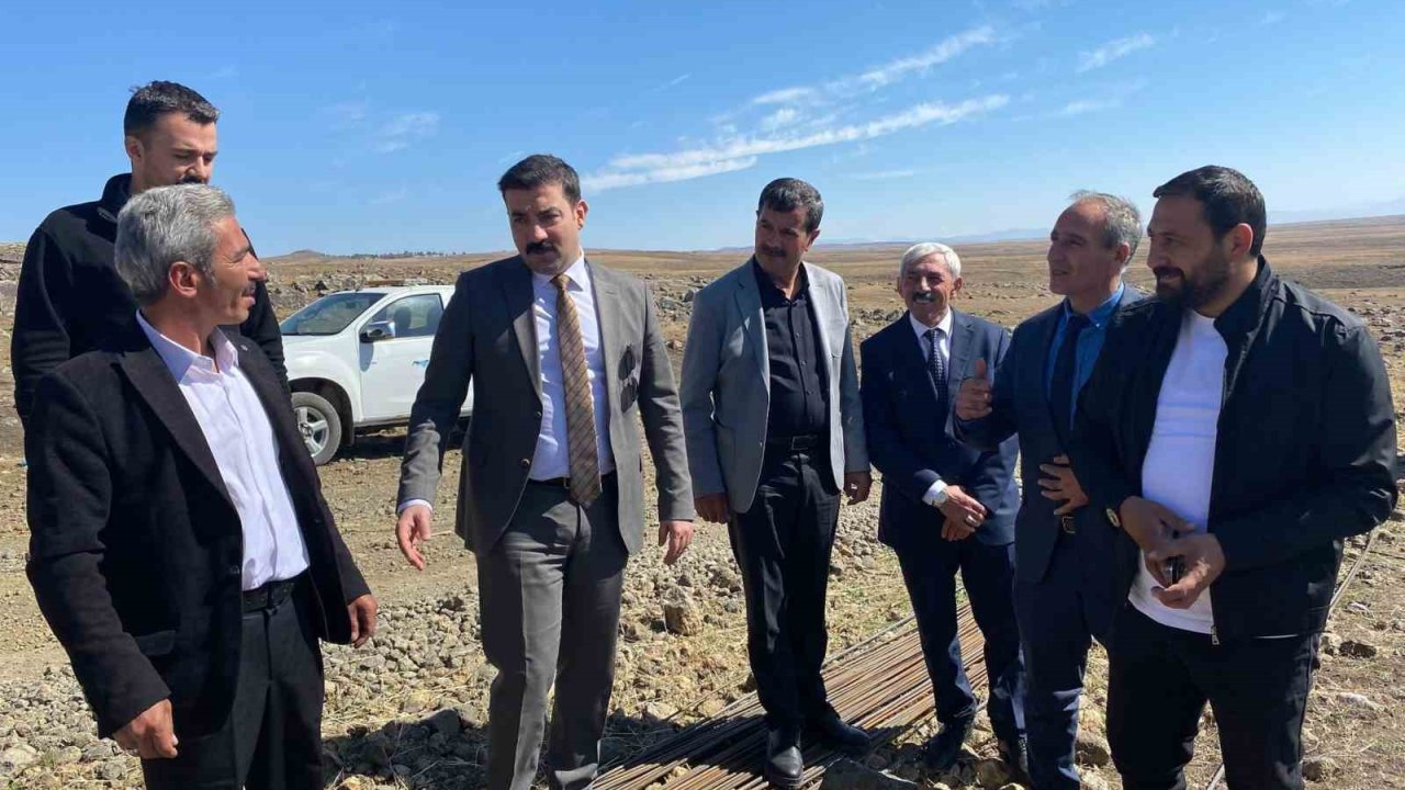 Arpaçay Kaymakamı Akköz, yatırımları yerinde gördü