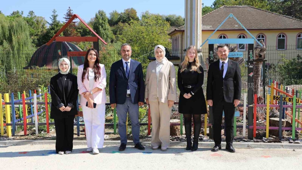 BARÜ Kutlubey Anaokulu bahçesi "Türkiye Yüzyılı Maarif Modeli"ne göre düzenlendi