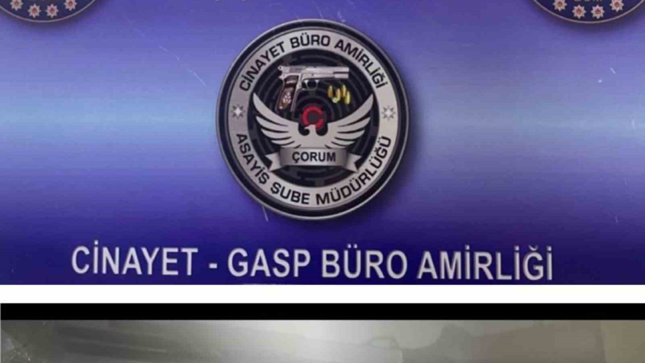 Çorum’da aranan 4 şüpheli yakalandı