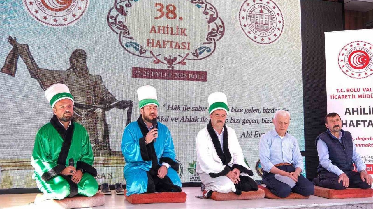 Mudurnu’da 38. Ahilik Haftası kutlandı