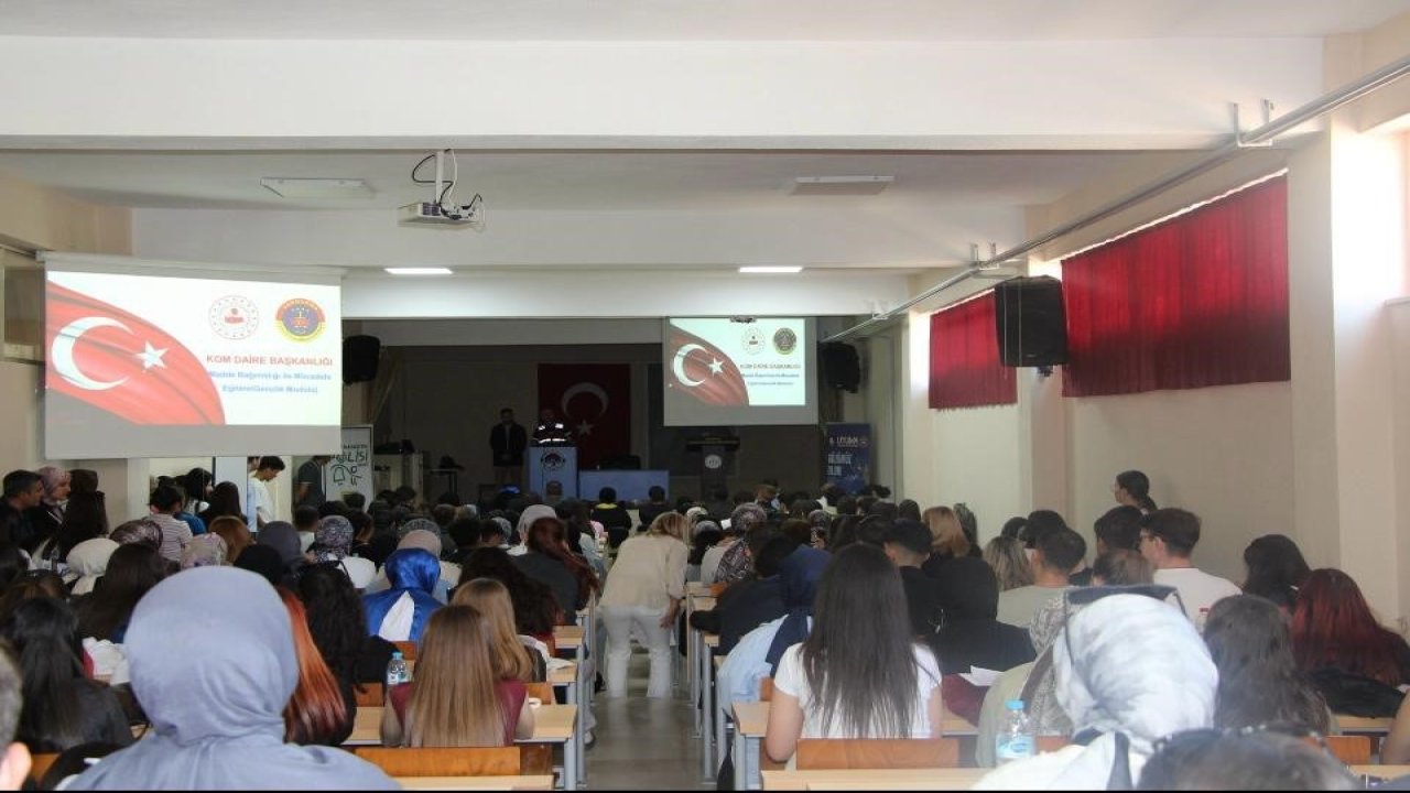 Jandarmadan madde bağımlılığı ile mücadele eğitimi