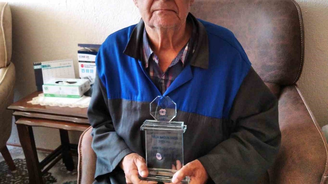 2025 İyilik Sağlık Ödülü Beyşehirli Kul Yusuf’a verildi