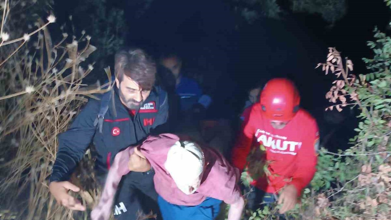 Alanya’da kaybolan alzheimer hastası vatandaş ekipler tarafından bulundu