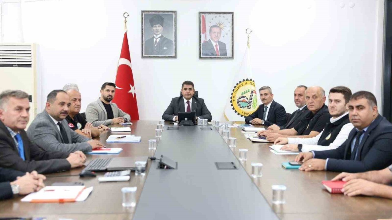 Yatırım ve performans programları değerlendirildi