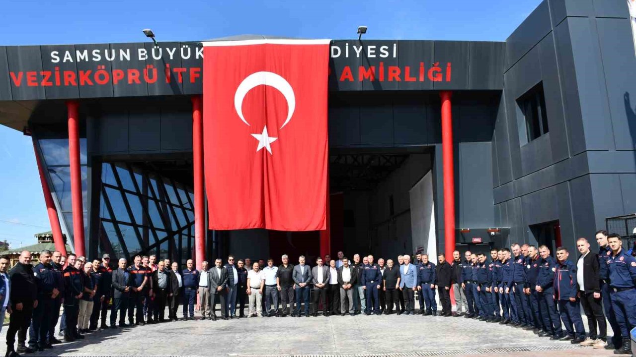 Vezirköprü’de İtfaiye Haftası kutlandı